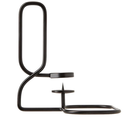 Hay Lup Table - Black - Triangle - Candle Holder - Picture 2 of 7